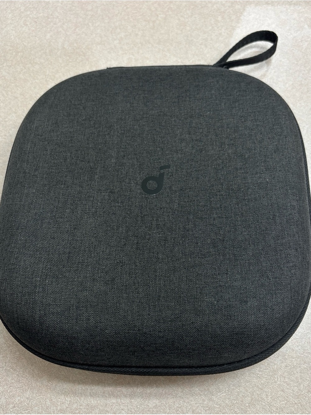 Soundcore Over Ear Wired Headphones Gray Hard Travel Storage Case Only